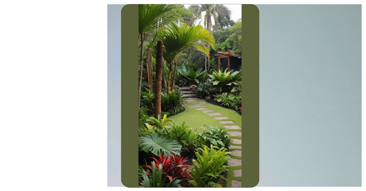 Transform Your Little Oasis: 6 Tropical Garden Ideas for Small Spaces