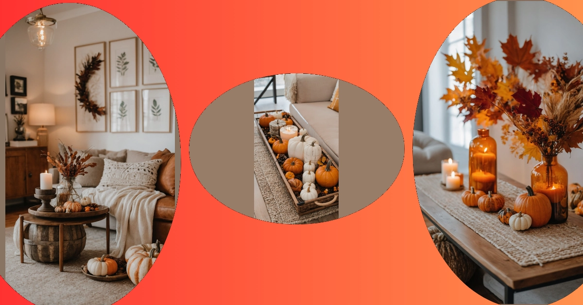 Color Your Fall: Cozy Living Room Decor Ideas to Brighten Your Space