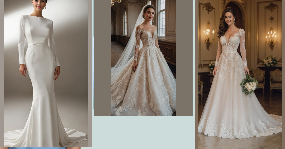 Lace and Long Sleeves: 8 Timeless Wedding Dress Ideas