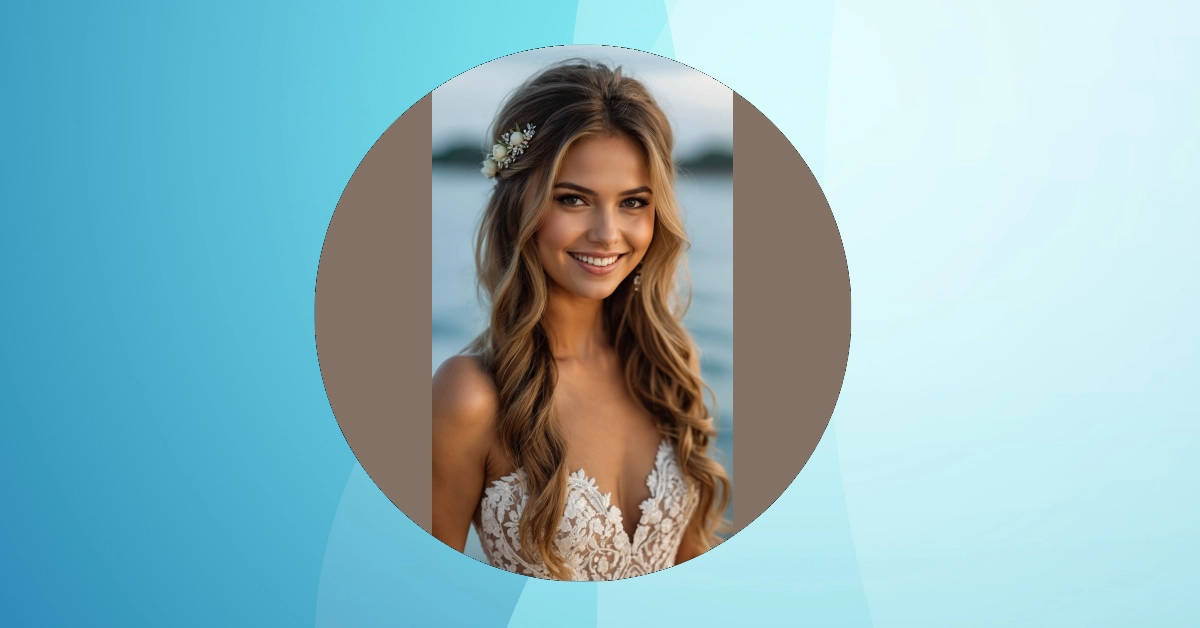 Charming and Chic: Half-Up, Half-Down Styles for Your Big Day**
**