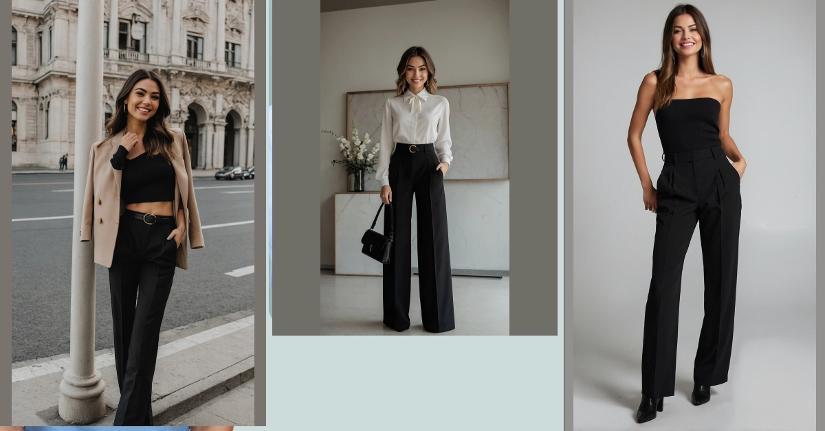 Unlocking Chic: 11 Creative Outfit Ideas With Black Slacks