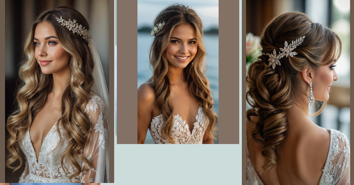 Half-Up, Half-Down Hairstyles: Your Wedding Day Solution!**
**
