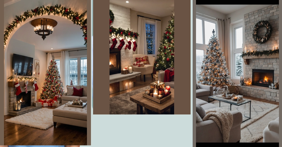 18 Whimsical Christmas Living Room Ideas – Cozy Up for the Season