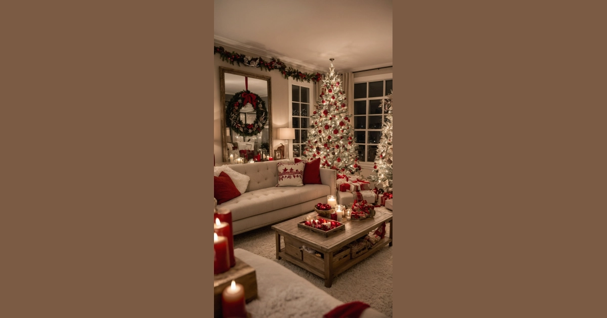 Merry & Bright: 18 Christmas Living Room Decor Ideas for a Cozy Vibe